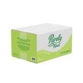 Purely Kind Hand Towels V Fold 2Ply Plastic Free Packaging FSC White (Pack 4000) PK1010